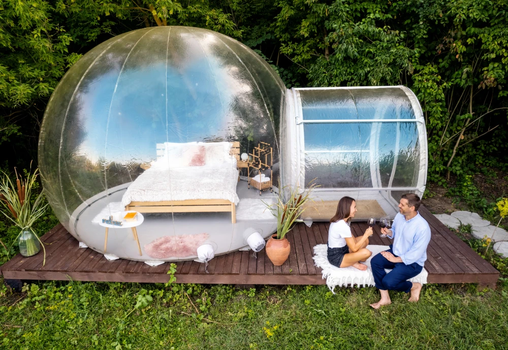 inflatable bubble dome tent